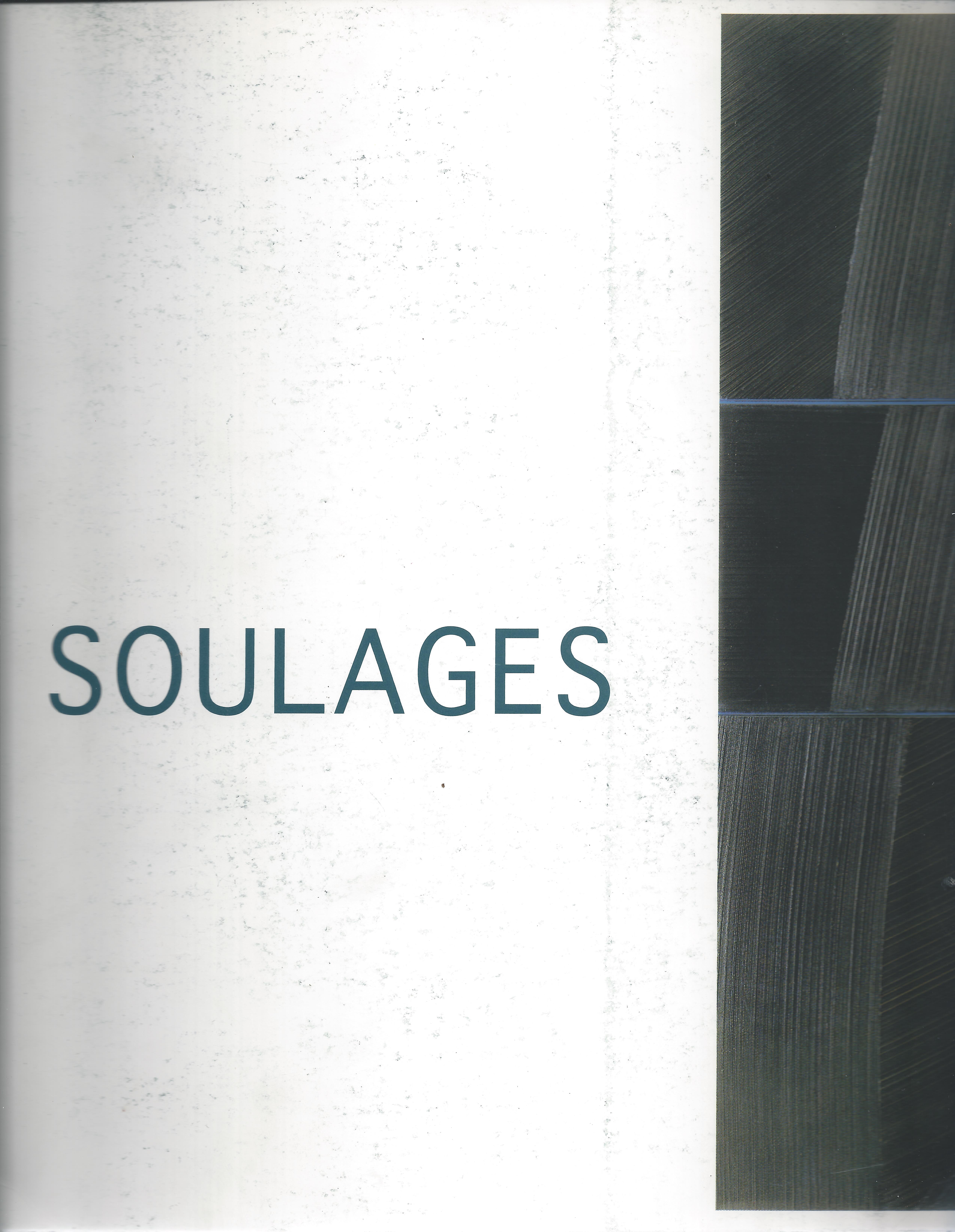 Pierre Soulages. Peintures 1979 - 1991. Polyptyques