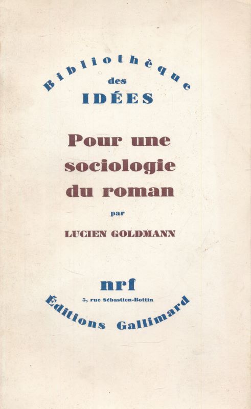 Pour une sociologie du roman