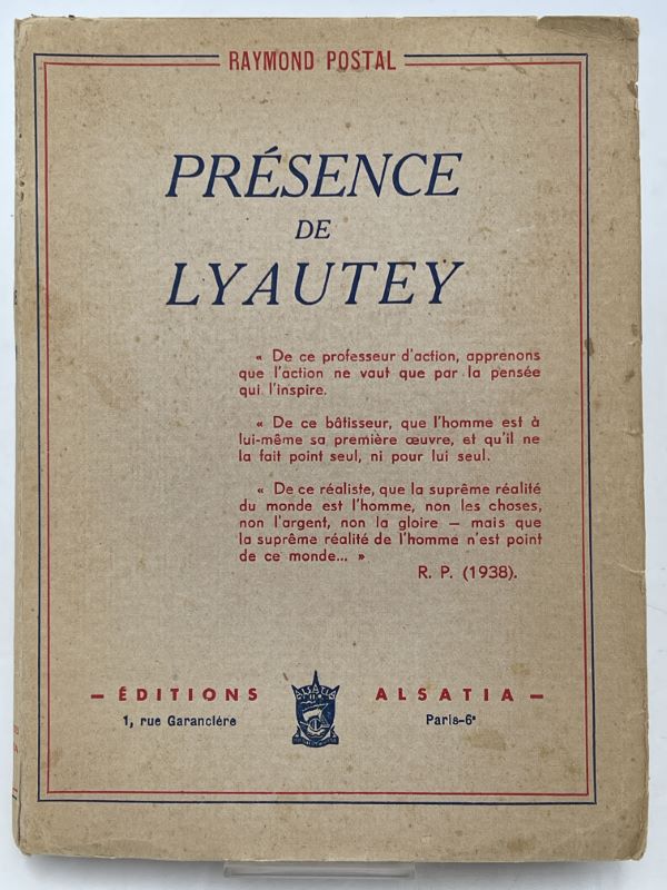 Présence de Lyautey