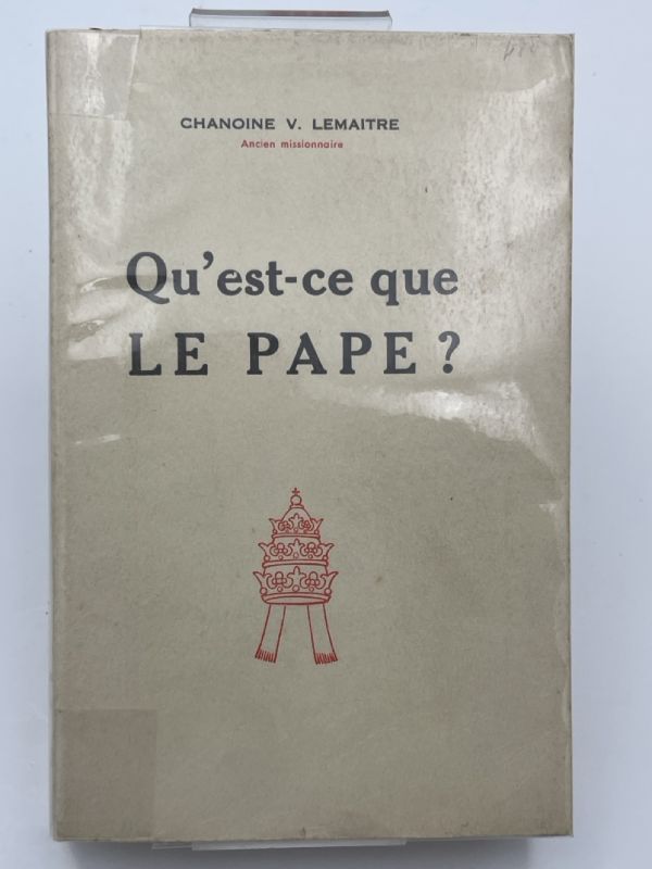 Qu'est ce que le Pape ?