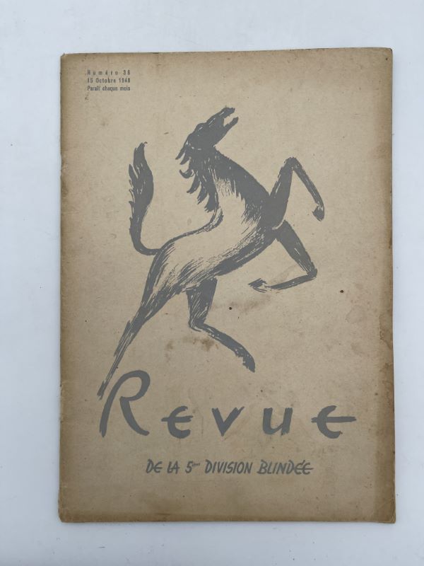 Revue de la 5e division blindée, n°36, 15 octobre 1948