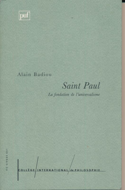 Saint Paul. La fondation de l'universalisme