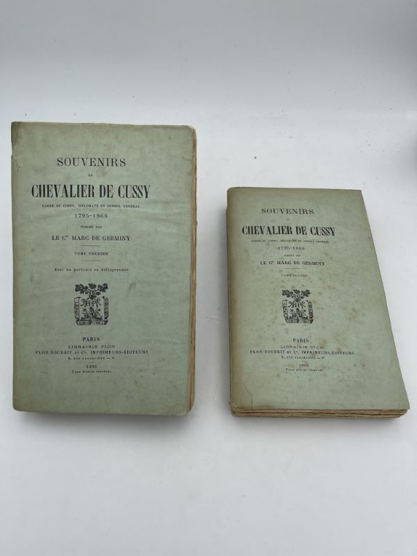 Souvenirs du Chevalier de Cussy, Garde du Corps, Diplomate et …