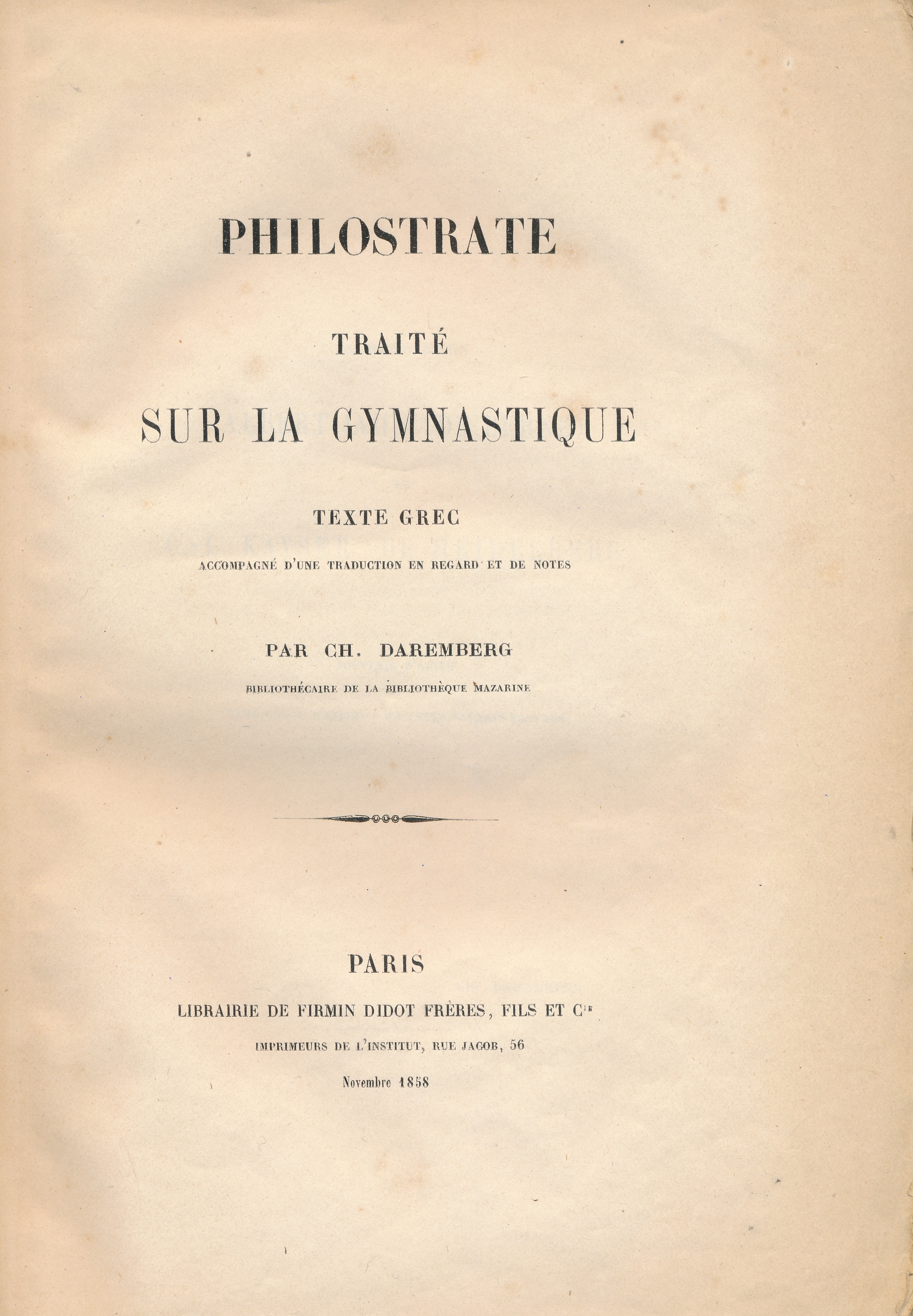 Traité sur la gymnastique