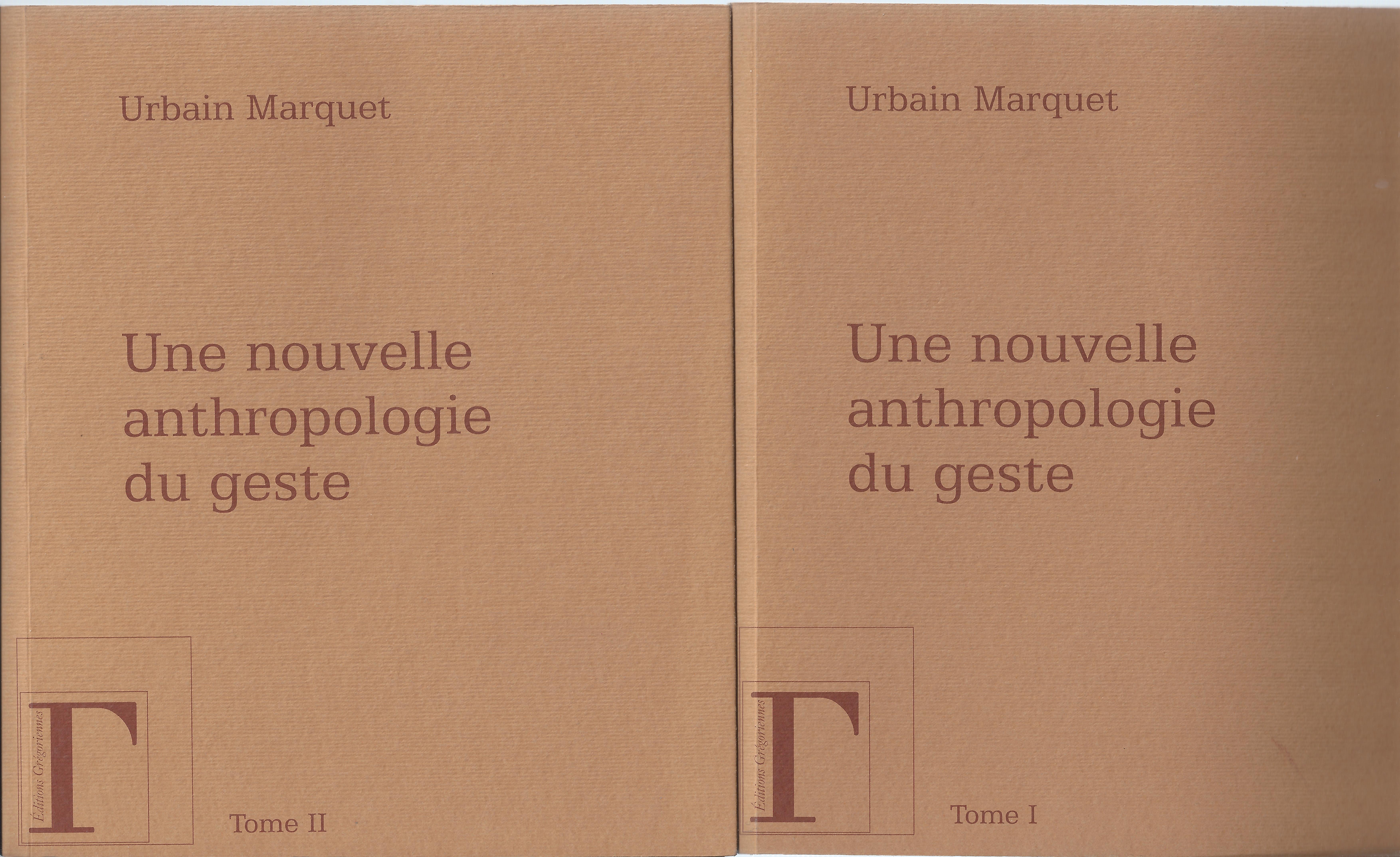 UNE NOUVELLE ANTHROPOLOGIE DU GESTE
