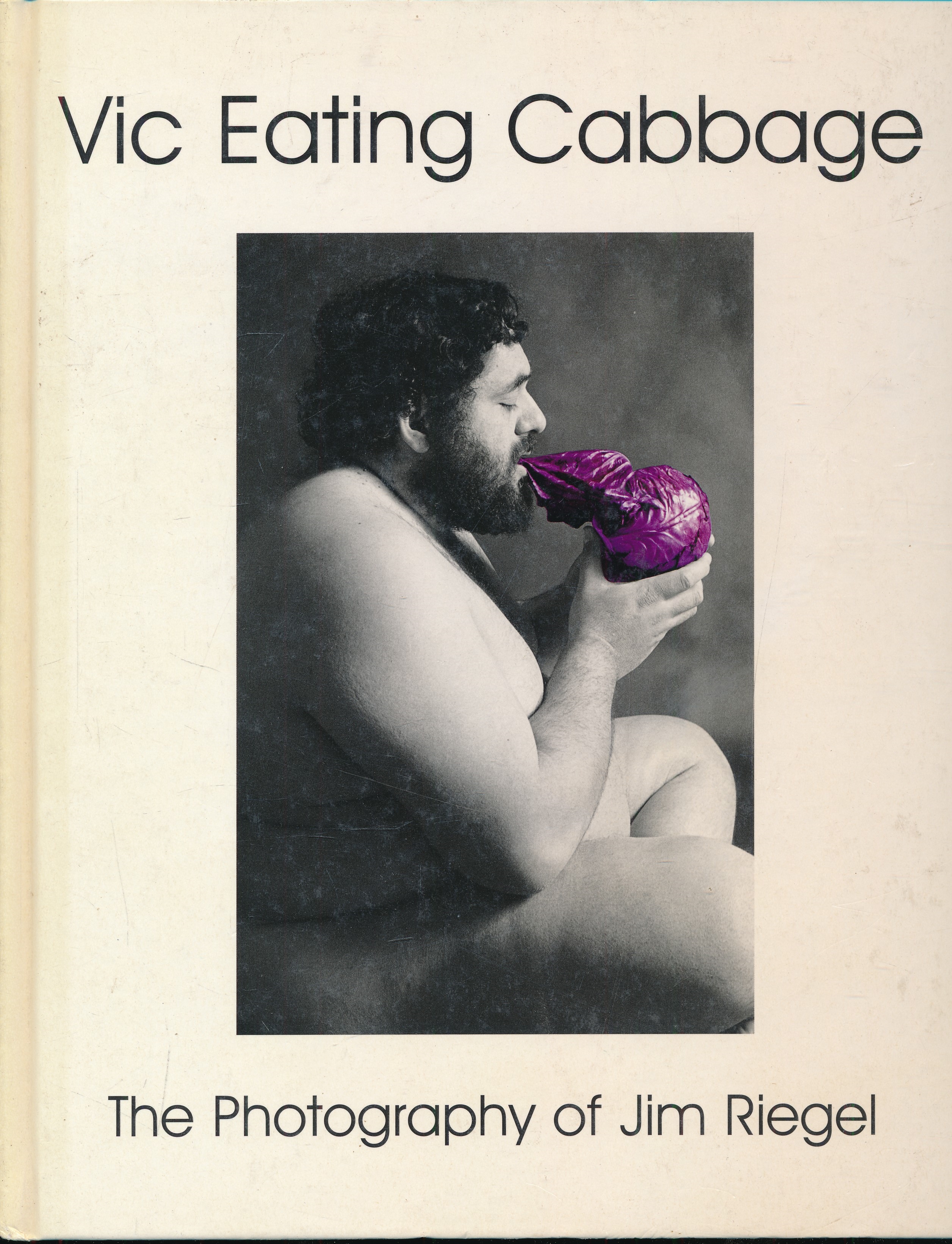 Vic eating cabbage. The photography of Jim Riegel