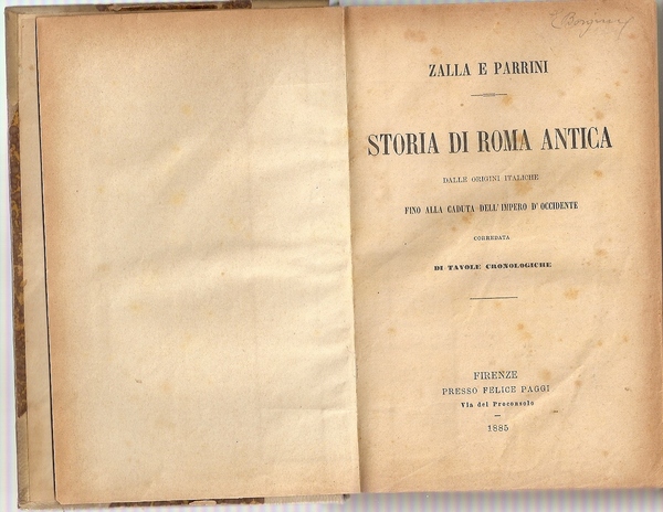 Storia di Roma Antica unito a Storia del Medio Evo …