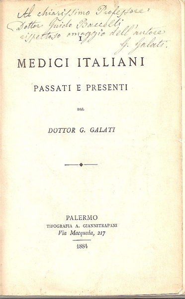Medici Italiani Passati e Presenti