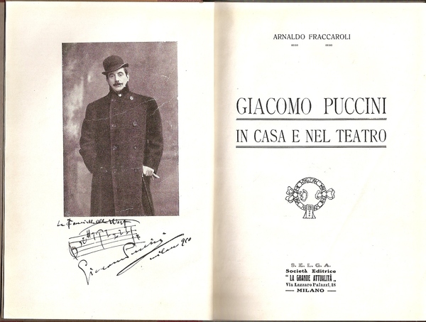 Giacomo Puccini in Casa e nel Teatro