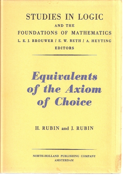 Equivalents of the Axiom of Choice