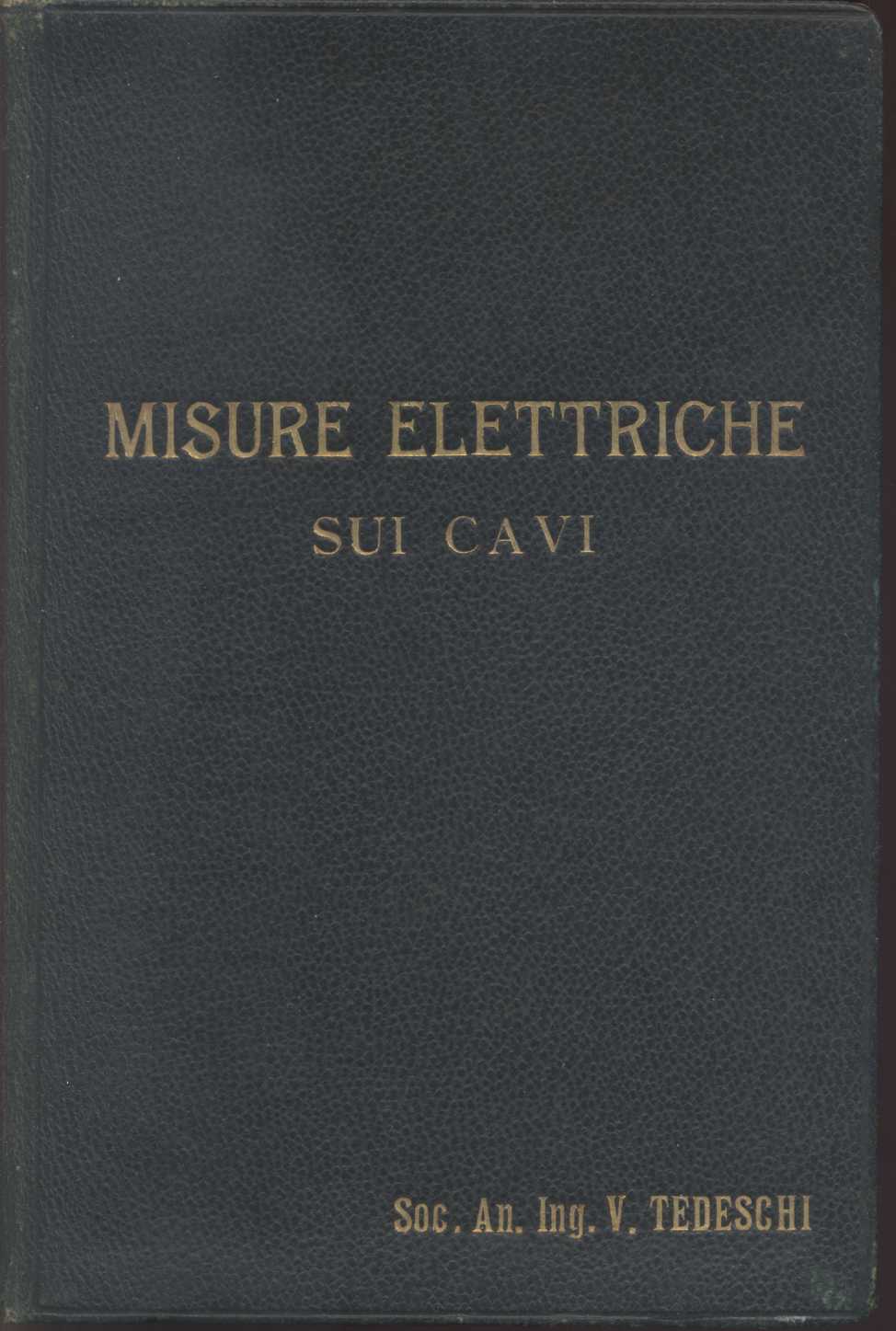 Misure Elettriche sui Cavi