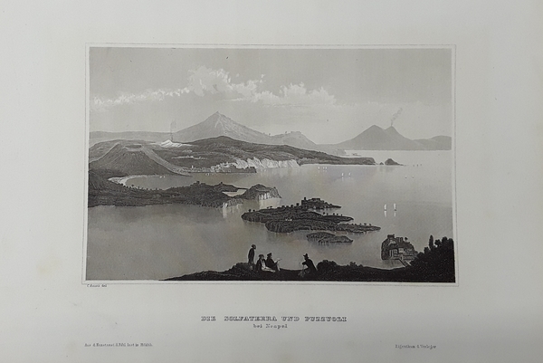 Die Solfaterra und Puzzuoli. Incisione in rame. REISS - VERLEGER, …