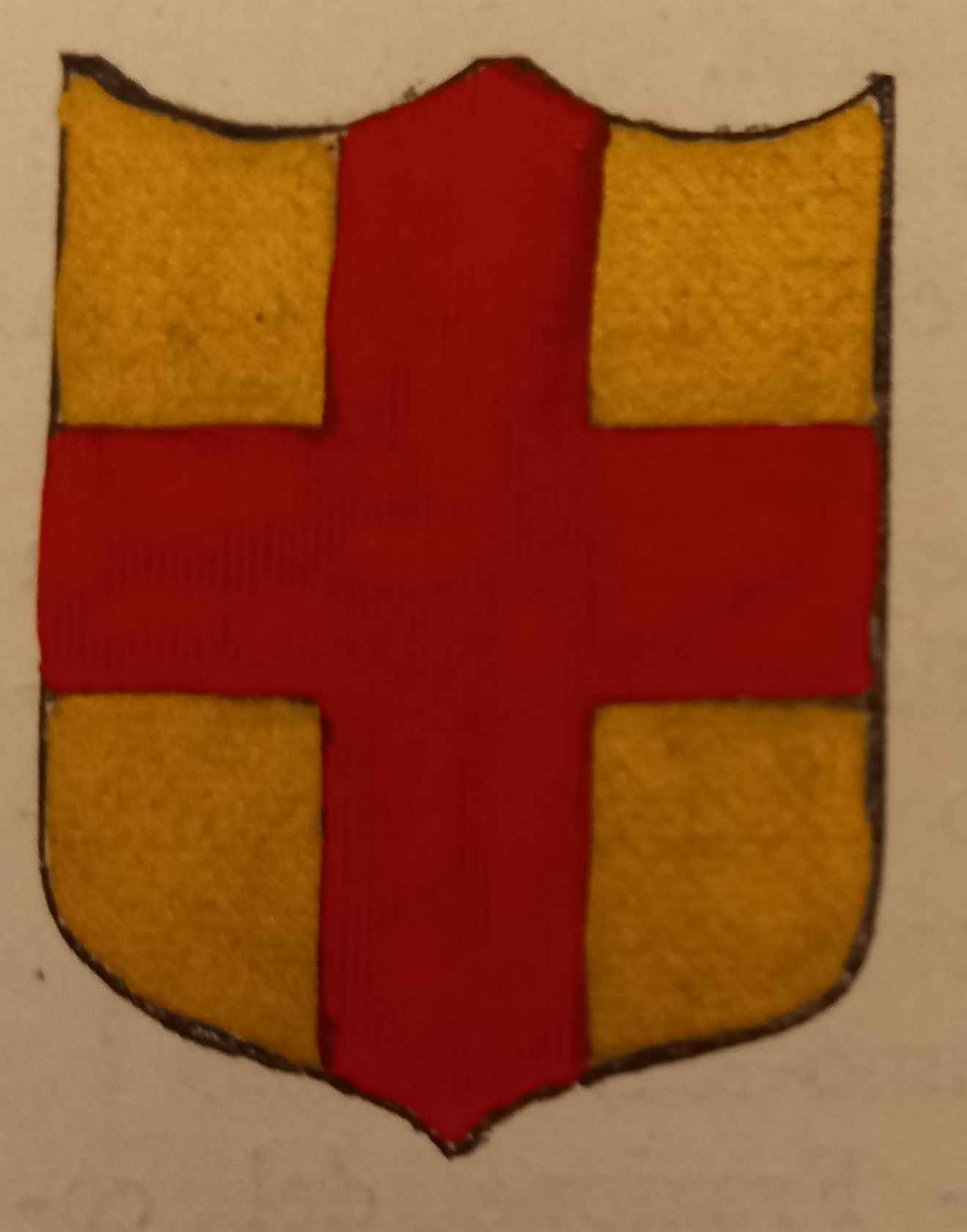 ALBENGA (SV). Stemma miniato. 3 pagg. di testo.