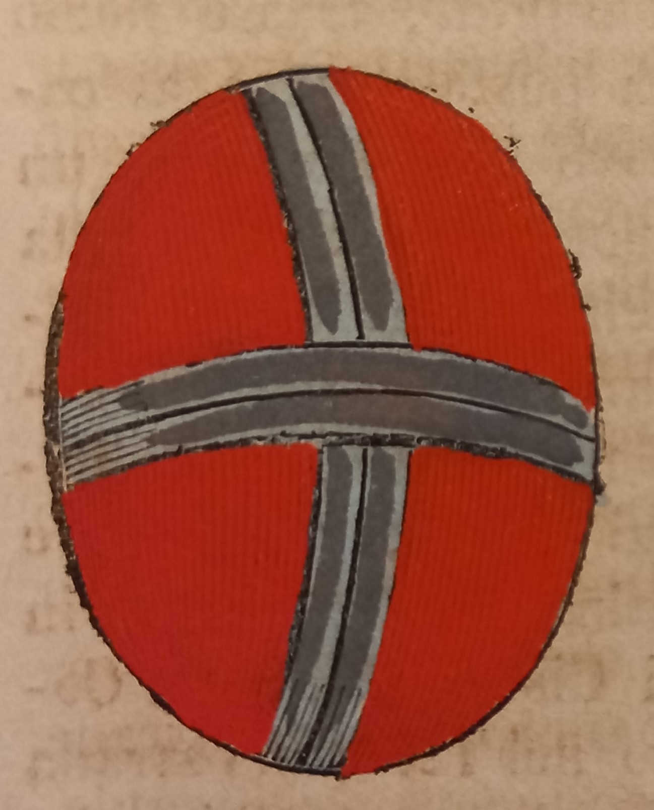 BRONI (PV). Stemma miniato. 1 pag. di testo.