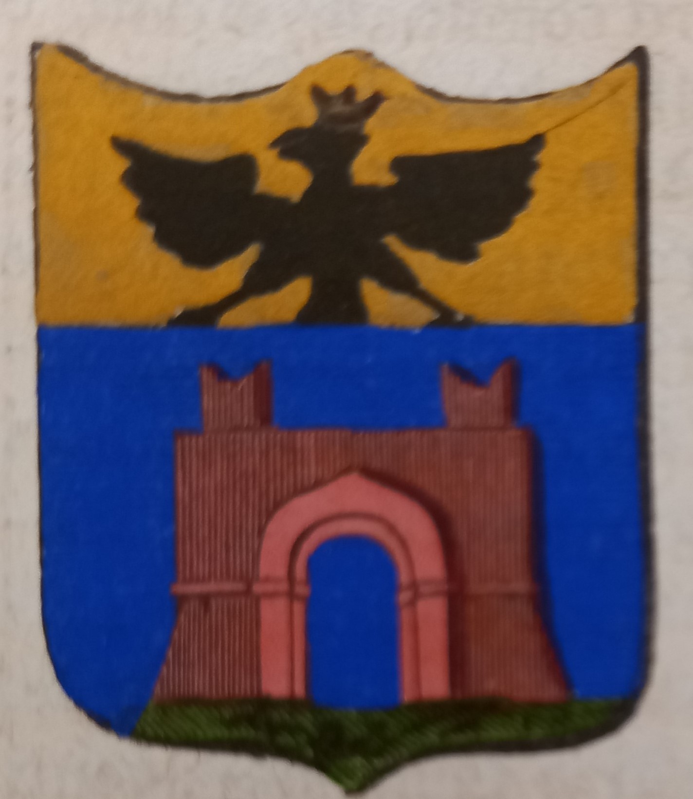 CASALMAGGIORE (CR). Stemma miniato. 3 pagg. di testo.