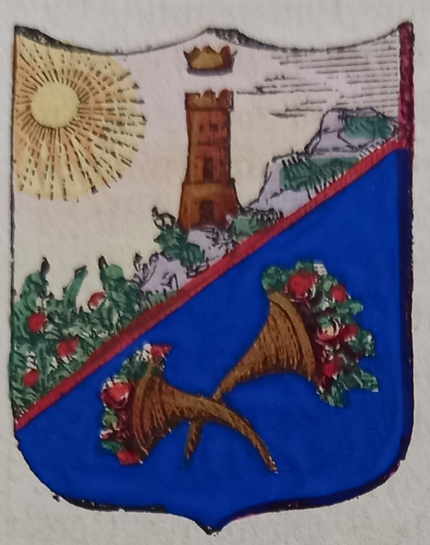 CASERTA. Stemma miniato. 4 pagg. di testo.