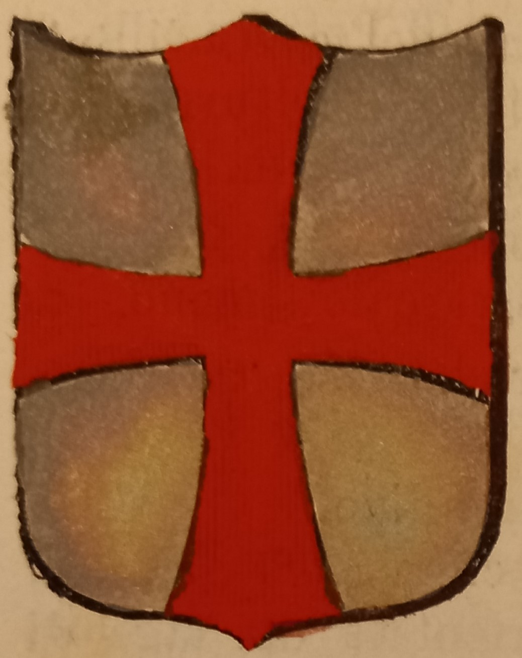 CAVALESE (TN). Stemma miniato. 2 pagg. di testo.