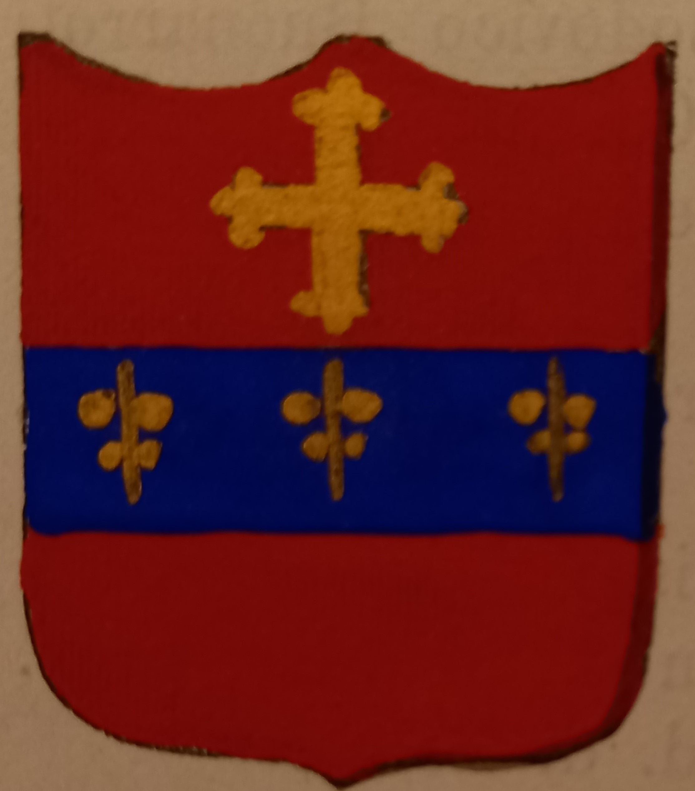 CHIUSI IN CASENTINO (AR). Stemma miniato. 2 pagg. di testo.