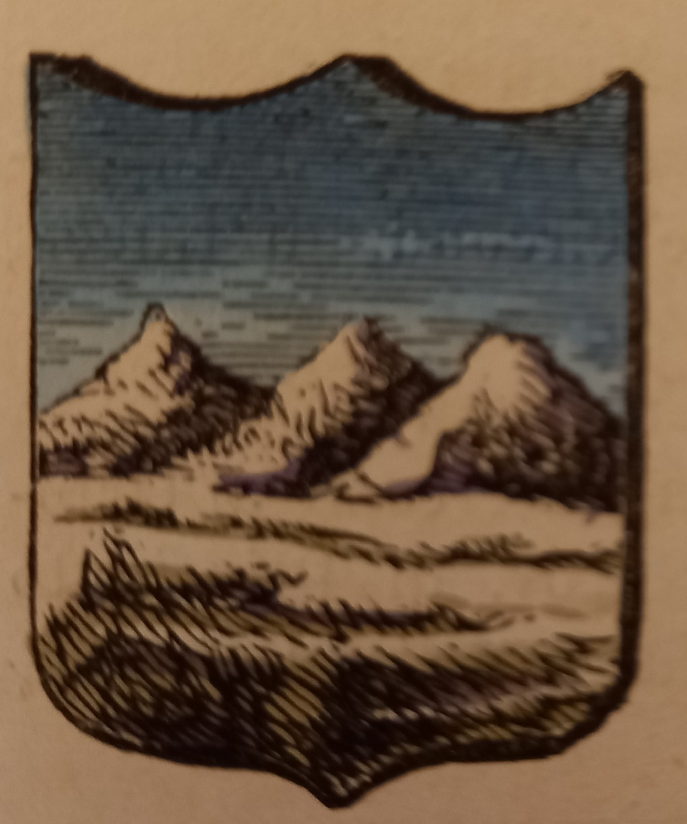 COSENZA. Stemma miniato. 3 pagg. di testo.