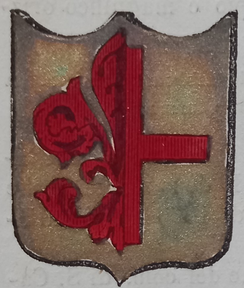 FIORENZUOLA (FI). Stemma miniato. 2 pagg. di testo.