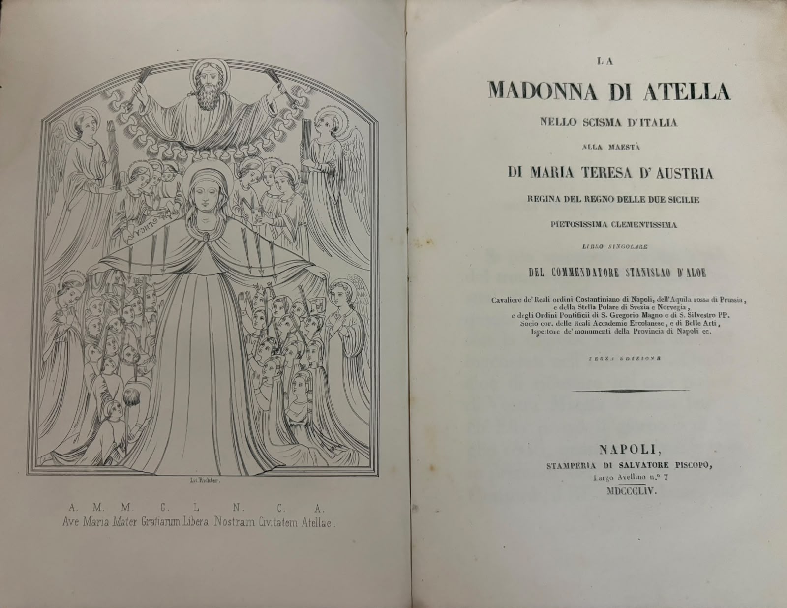 La Madonna di Atella nello scisma d’Italia. Alla Maestà di …