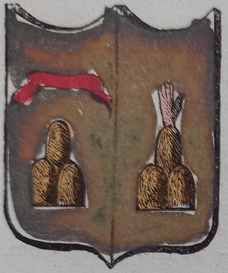 MONSUMMANO (LU). Stemma miniato. 1 pag. di testo.