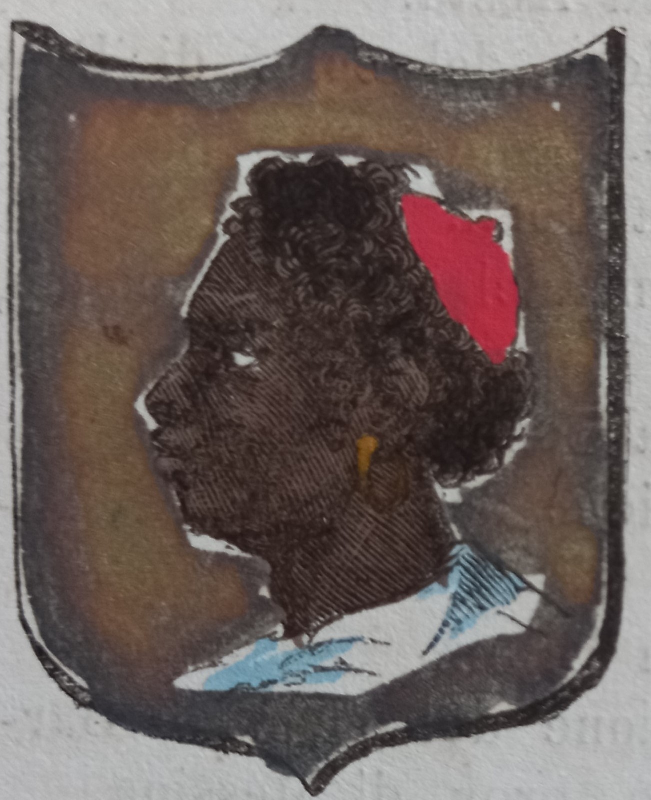 MORANO CALABRO (CS). Stemma miniato. 1 pag. di testo.