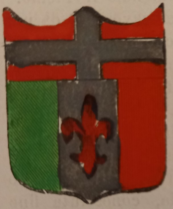 SAN GODENZO (FI). Stemma miniato. 1 pag. di testo.