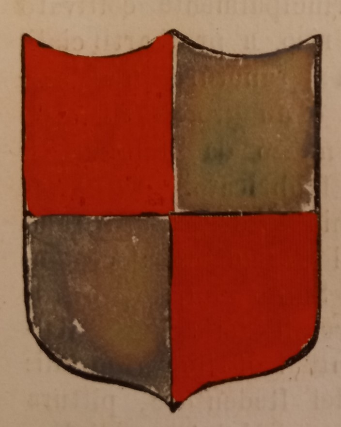 SANT’AGATA DEI GOTI (BN). Stemma miniato. 1 pag. di testo.