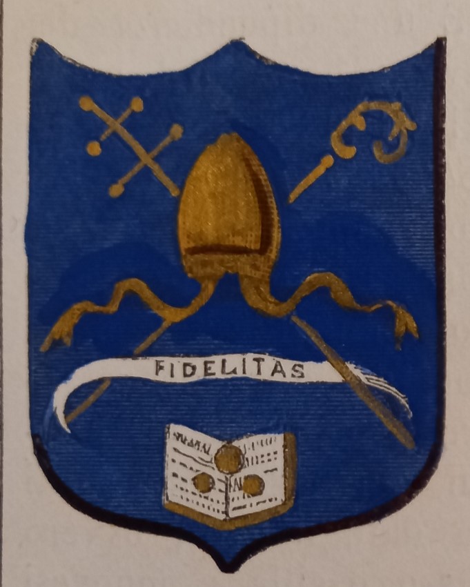 SORIANO (VT). Stemma miniato. 1 pagg. di testo.