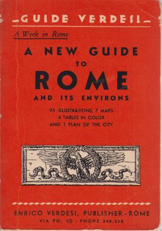 A NEW GUIDE TO ROME AND ITS ENVIRONS