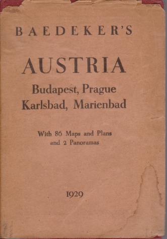 AUSTRIA Together with Budapest, Prague, Karlsbad, Marienbad
