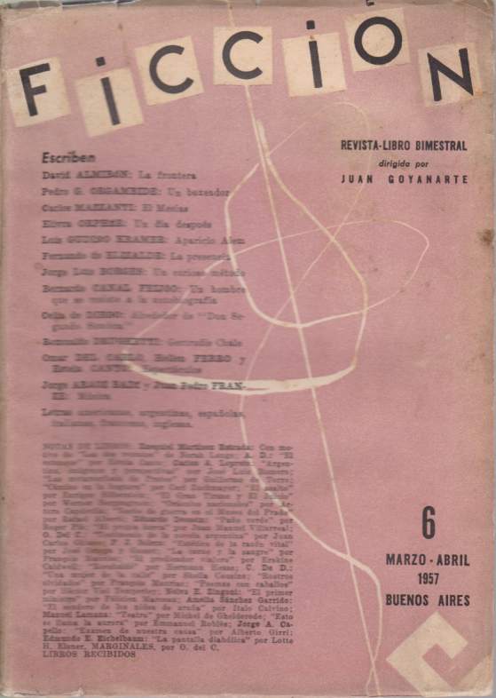 FICCION 6 MARZO - ABRIL 1957 Revista-Libro Bimestral
