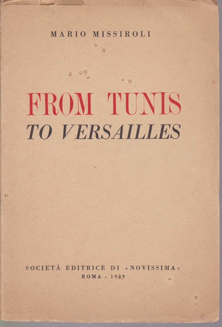 FROM TUNIS TO VERSAILLES