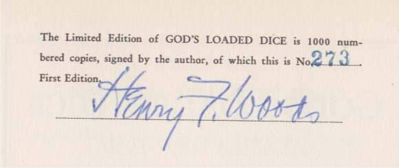 GOD'S LOADED DICE Alaska 1897-1930