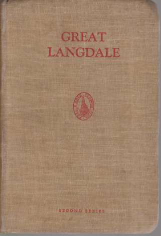 GREAT LANGDALE Second Series