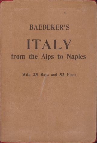 ITALY FROM THE ALPS TO NAPLES Handbook for Travellers