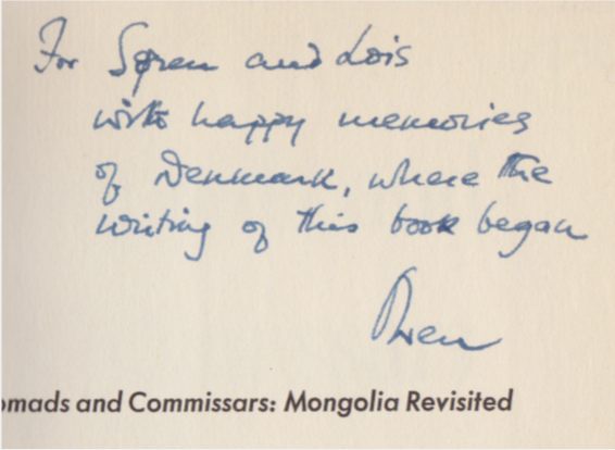 NOMADS AND COMMISSARS Mongolia Revisited