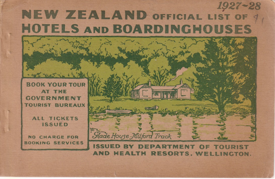 OFFICIAL LIST OF HOTELS AND BOARDINGHOUSES 1927-28