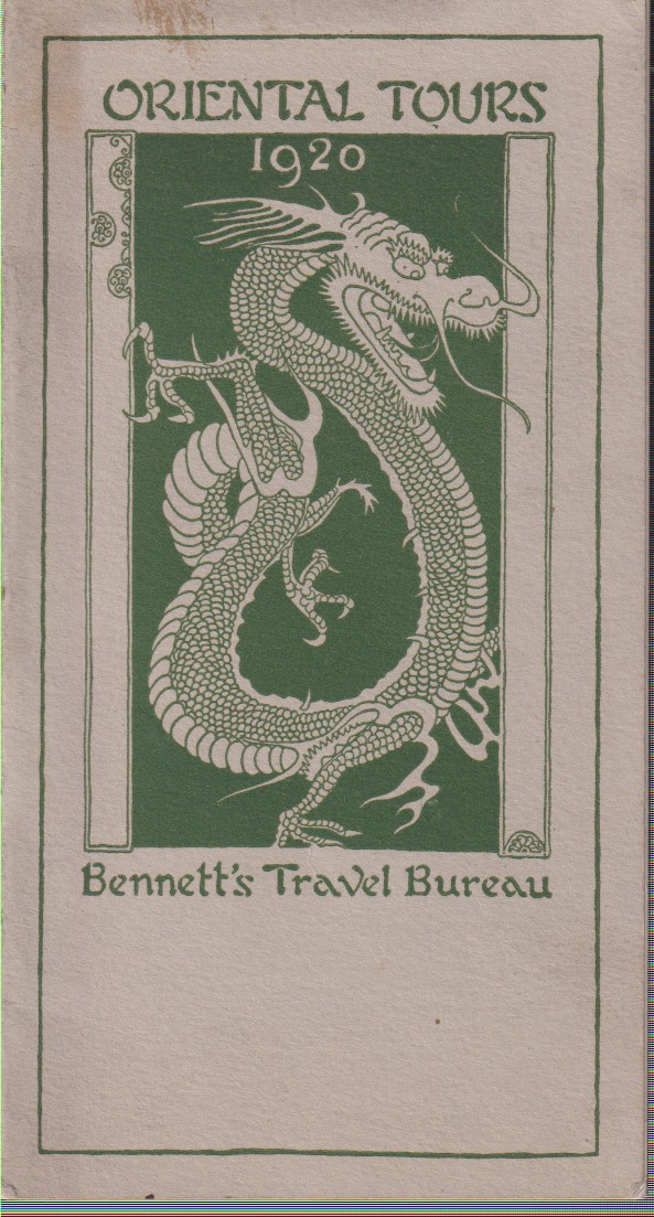 ORIENTAL TOURS 1920 Japan, China, Korea, Philippines