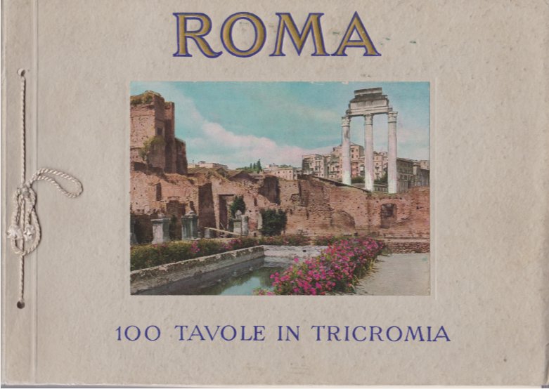 RICORDO DI ROMA 100 Color Photographs