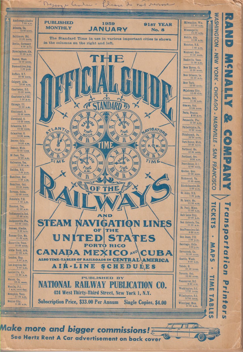 THE OFFICIAL GUIDE OF THE RAILWAYS AND STEAM NAVIGATION LINES …