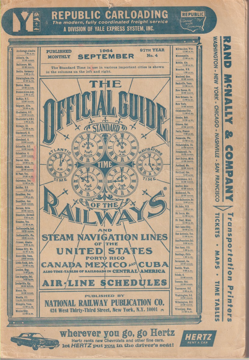 THE OFFICIAL GUIDE OF THE RAILWAYS AND STEAM NAVIGATION LINES …