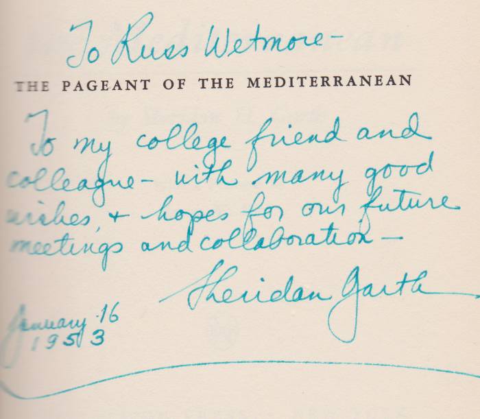 THE PAGEANT OF THE MEDITERRANEAN