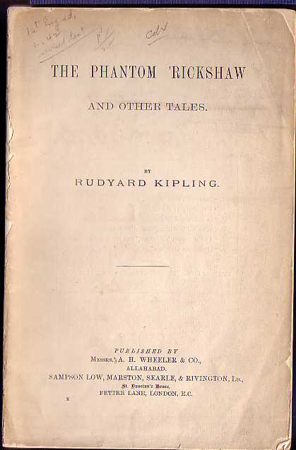 THE PHANTOM 'RICKSHAW AND OTHER TALES