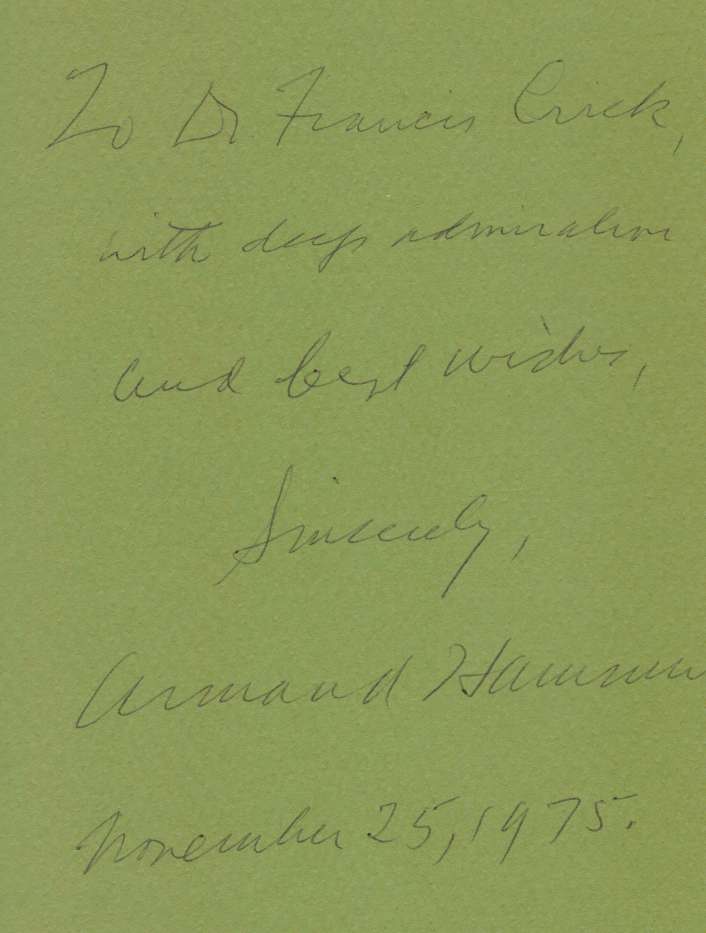 THE REMARKABLE LIFE OF DR. ARMAND HAMMER