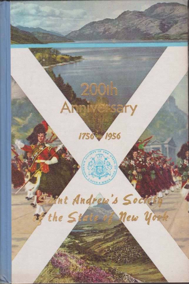 TWO HUNDREDTH ANNIVERSARY OF SAINT ANDREW'S SOCIETY OF THE STATE …