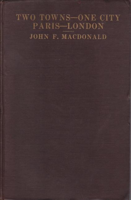 TWO TOWNS - ONE CITY. PARIS - LONDON