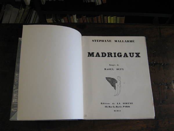 Madrigaux.
