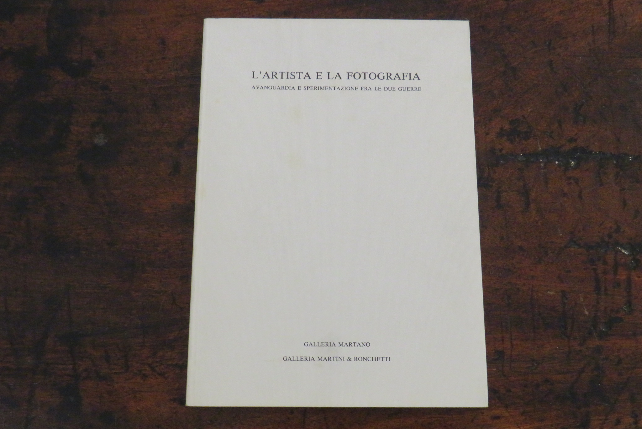 L’artista e la fotografia. Avanguardia e sperimentazione fra le due …